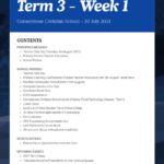 Newsletter Term 3 Week 1