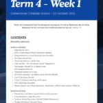 Newsletter Term 4 Week 1