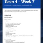 Newsletter Term 4 Week 7