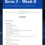 Newsletter Term 3 Week 8