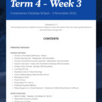 Newsletter Term 4 Week 3