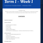 Newsletter – Term 1 Week 1