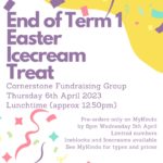 End of Term 1 Easter Ice Cream Treat