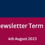 School Newsletter – Term 3 Week 3