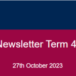 School Newsletter – Term 4 Week 3